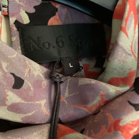 🎉 NWT No. 6 Willa Dress Flame Camellia - Picture 14 of 17